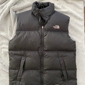 NORTH FACE Boy's Vest Sz. Large Black